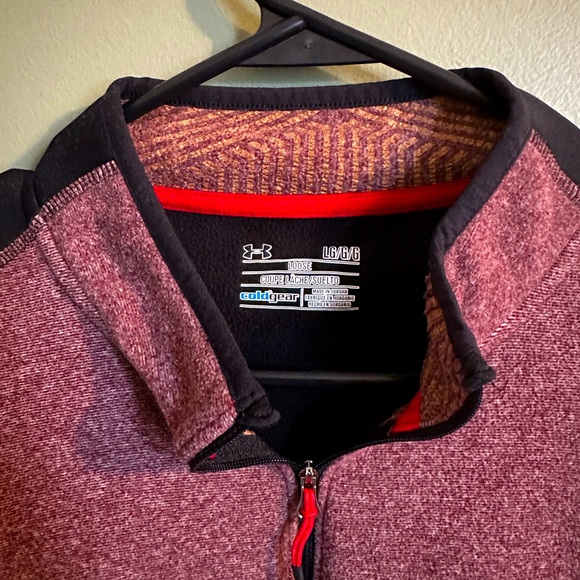Under Armour Men's Red and Black Jacket - Picture 2 of 2